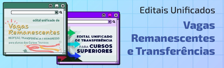 Edital nº265/2025: transferências dos cursos superiores para o 1º semestre de 2026