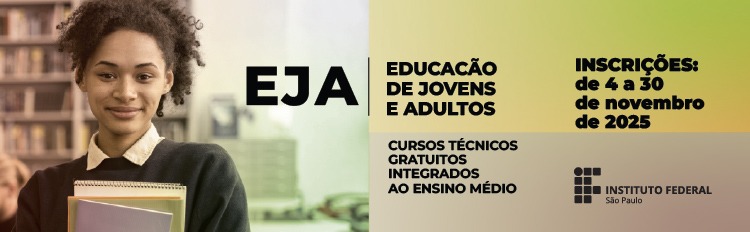40 vagas para o curso Técnico em Hospedagem na modalidade EJA
