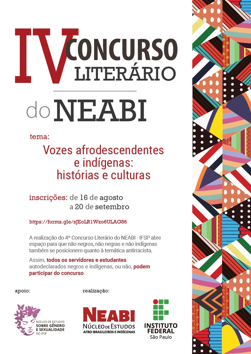 IV Concurso Literário do NEABI