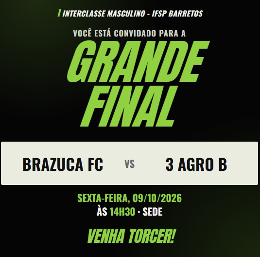 20261009 Final Interclasse Masculino